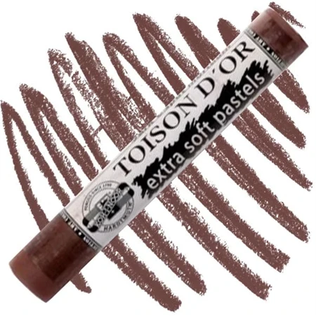 Porpasztell kréta  KOH-I NOOR 8550 Toison d`Or extra soft, Caput Mortuum Dark 214