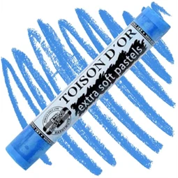 Porpasztell kréta  KOH-I NOOR 8550 Toison d`Or extra soft, Cerulean Blue 187