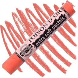 Porpasztell kréta  KOH-I NOOR 8550 Toison d`Or extra soft, Coral Red 165