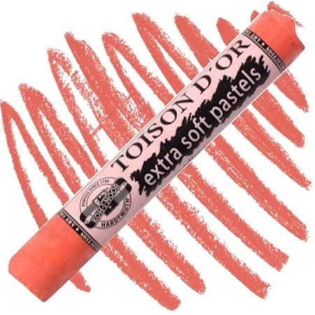 Porpasztell kréta  KOH-I NOOR 8550 Toison d`Or extra soft, Coral Red 165