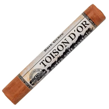 Porpasztell kréta  KOH-I NOOR 8550 Toison d`Or extra soft, Dark Ochre 206