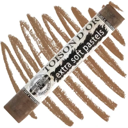Porpasztell kréta  KOH-I NOOR 8550 Toison d`Or extra soft, Dyck Brown 43