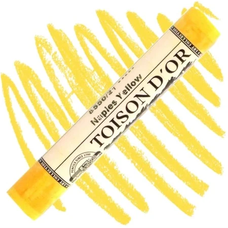 Porpasztell kréta  KOH-I NOOR 8550 Toison d`Or extra soft, Naples Yellow 21