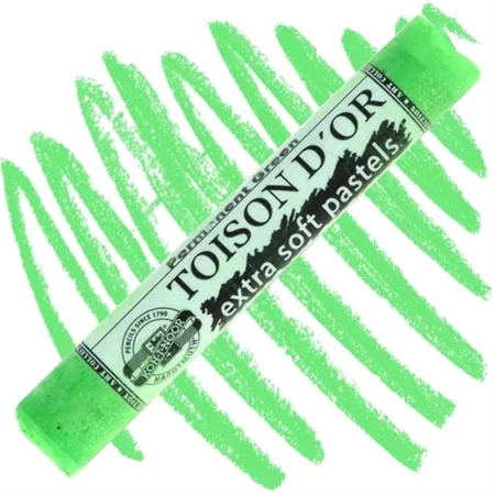 Porpasztell kréta  KOH-I NOOR 8550 Toison d`Or extra soft, Permanent Green 7