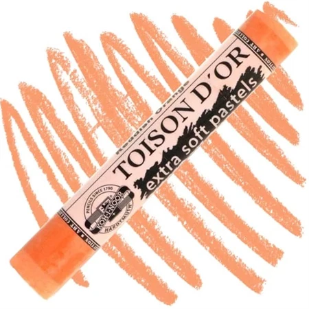 Porpasztell kréta  KOH-I NOOR 8550 Toison d`Or extra soft, Reddish Orange 22