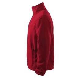 Pulóver férfi, cipzáros, polár ADLER Jacket 501 M marbolo piros