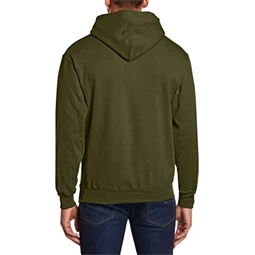 Pulóver férfi, kapucnis Fruit of the Loom Hooded Sweat 2XL olive