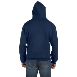 Pulóver férfi, kapucnis Fruit of the Loom Hooded Sweat L Navy kék