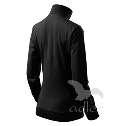 Pulóver női, cipzáros, ADLER Viva 409 S fekete