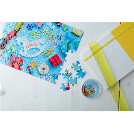 Puzzle egyedi fényképpel vagy grafikával megnyomtatva, 80db-os 24x19cm Minimális megrendelés 50db-tól.