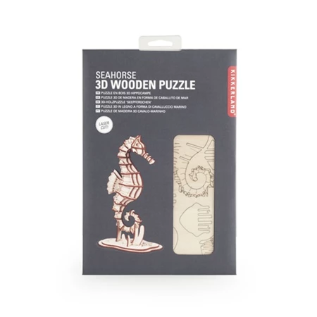 Puzzle, fa 3D tengericsikó