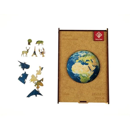 Puzzle, fa A/3 200 darabos, PANTA PLAST Earth