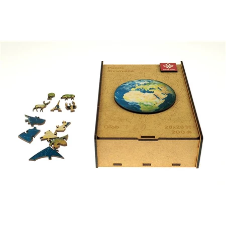 Puzzle, fa A/3 200 darabos, PANTA PLAST Earth