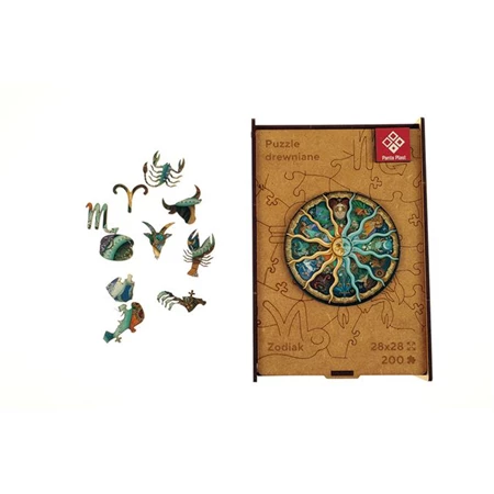 Puzzle, fa A/3 200 darabos, PANTA PLAST Zodiac