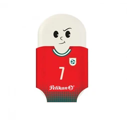 Radír HERLITZ Squeezy Sport, ovális, focisták