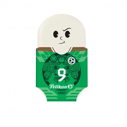 Radír HERLITZ Squeezy Sport, ovális, focisták