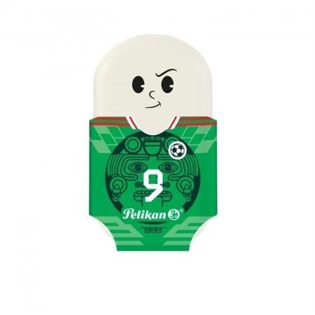 Radír HERLITZ Squeezy Sport, ovális, focisták