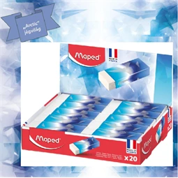 Radír MAPED Arctic Technic jégvilág 61x22x12 mm ftalátmentes