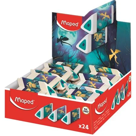 Radír MAPED Dragon Pyramid sárkány