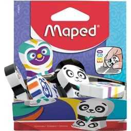 Radír MAPED Ergo Fun Multicolor, vegyes minták