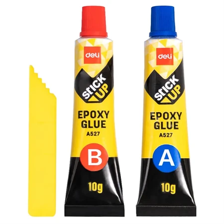 Ragasztó Epoxi, 2x10g DELI StickUp