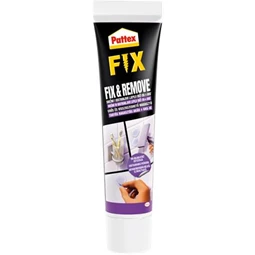 Ragasztó HENKEL Pattex Fix & Remove, építési-szerelési, 44 gr