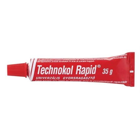 Ragasztó TECHNOKOL, folyékony, 35 gr., piros