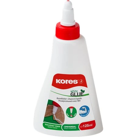 Ragasztó hobbi KORES White Glue 125g