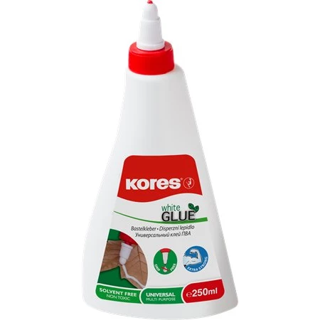 Ragasztó hobbi KORES White Glue 250g