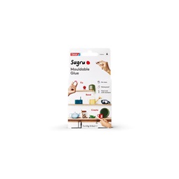 Ragasztógyurma, tartós, 3x3,5 g, TESA Sugru, fekete, fehér, szürke