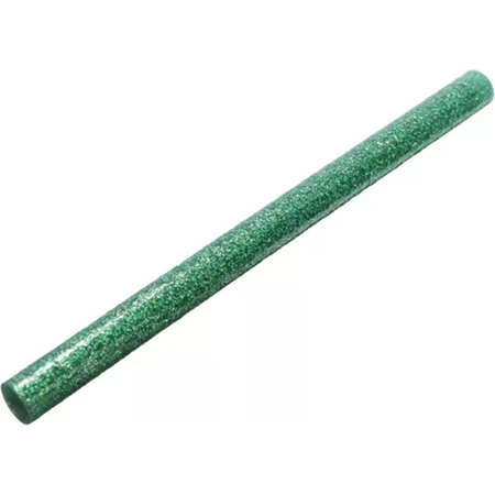 Ragasztópisztoly betét csillámos 7 x 200mm 3db/cs zöld