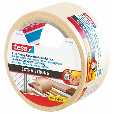 Ragasztószalag 2 oldalas 50mm x 10m TESA extra erős