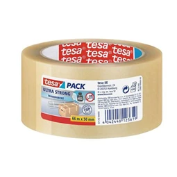 Ragasztószalag 5cm x 66m Tesa Ultra Strong átlátszó, 6 tekercs