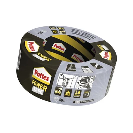 Ragasztószalag HENKEL Pattex Power Tape 50mm x 50m, ezüst