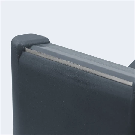 Ragasztószalag-adagoló asztali SAX 729 TAPE-IT-EASY 50mm vagy 2db 19mm-es szalaghoz, szürke, nehezékkel ellátott adagoló