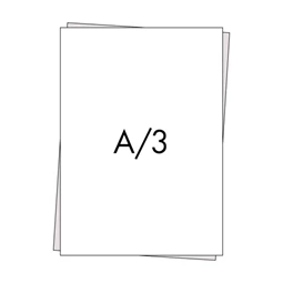 Rajzlap műszaki A/3 10ív/csomag 180gr ofszet papír
