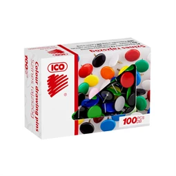 Rajzszög műszaki ICO 100db színes