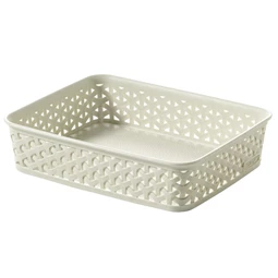 Rattan Hatású Kosár CURVER My Style A/4 bézs