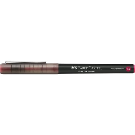 Rollertoll FABER INK 1,5mm borvörös