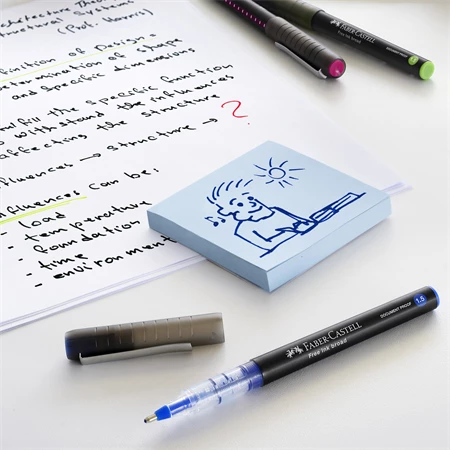 Rollertoll FABER INK 1,5mm piros