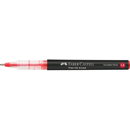 Rollertoll FABER INK 1,5mm piros