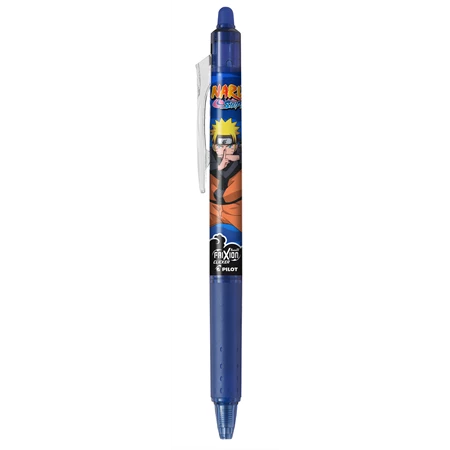 Rollertoll PILOT Frixion Clicker 0,7, radírozható, Naruto kék