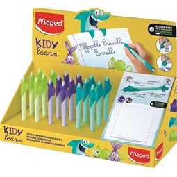Rollertoll írástanuló rollertoll 0,7 mm, radírozható, MAPED KIDY Learn MAGIC vegyes színek