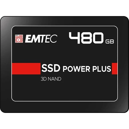 SSD (belső memória), 480GB, SATA 3, 500/520 MB/s, EMTEC "X150"