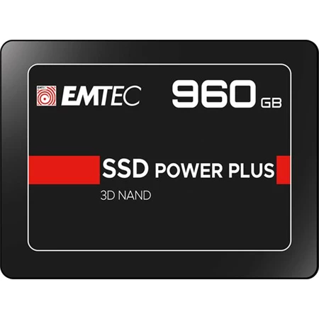 SSD (belső memória), 960GB, SATA 3, 500/520 MB/s, EMTEC "X150"