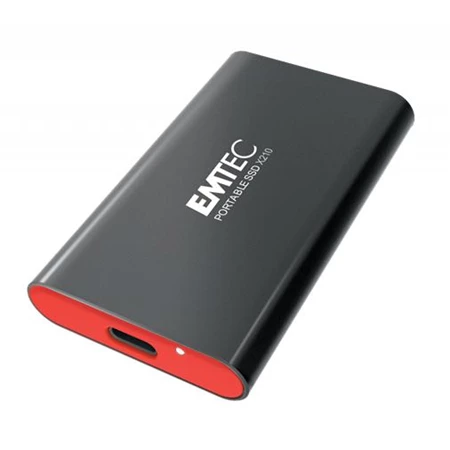 SSD (külső memória), 1TB, USB 3.2, 500/500 MB/s, EMTEC "X210"