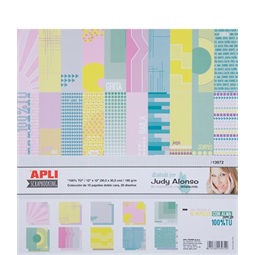 Scrapbook papír 30,5x31,5cm APLI Judy 6db/csomag