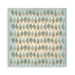 Scrapbook papír album 20,3x20,3cm 10lapos White Christmas backrounds