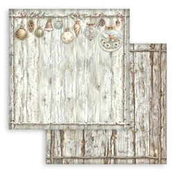 Scrapbook papír album 20,3x20,3cm 10lapos White Christmas backrounds