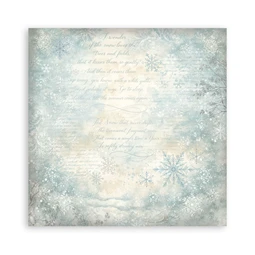 Scrapbook papír album 20,3x20,3cm 10lapos White Christmas backrounds
